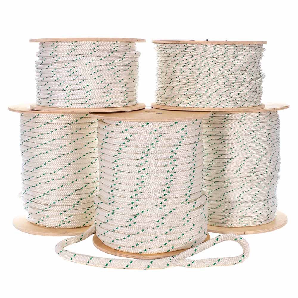 Composite Poly Double Braid Cable Pulling Rope Up to 18,000Lbs Break Strength