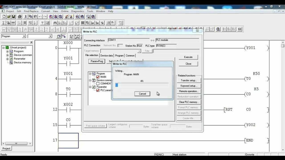 PLC Automation Kit Programmable Controller Software Ladder programming & Course