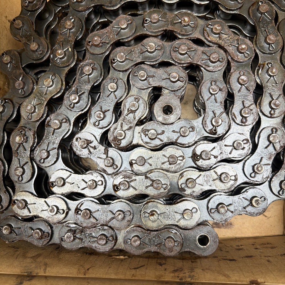 Rex 100-2 COT.Oil Filled Roller Chain 10 Ft Long
