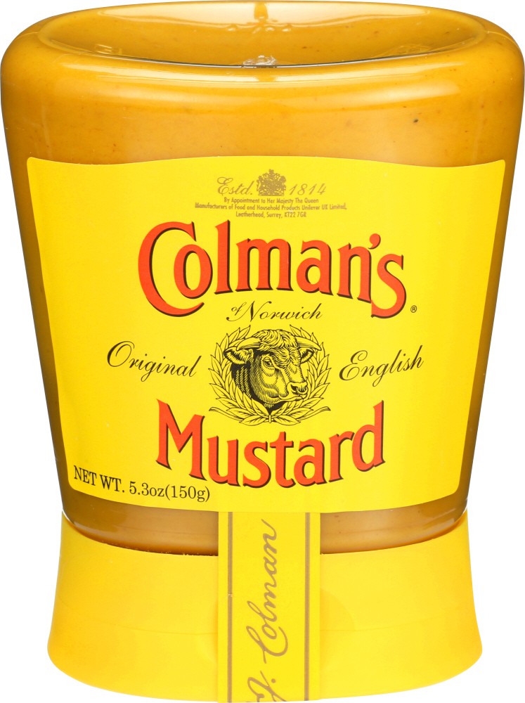 Colmans Mustard Squeezy 5.3 OZ Pack Of 6