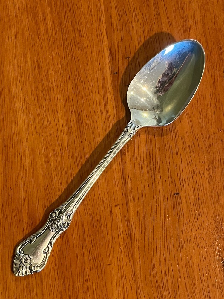ONEIDA ~ AFTERGLOW ~ STERLING SILVER  6'' TEASPOON NO MONOGRAM .925 FLATWARE 31g