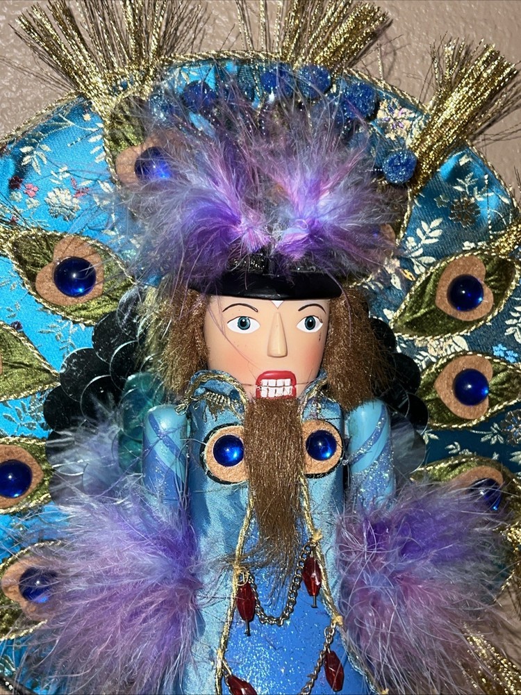 Vintage Neiman Marcus Peacock Nutcracker Christmas/Decor