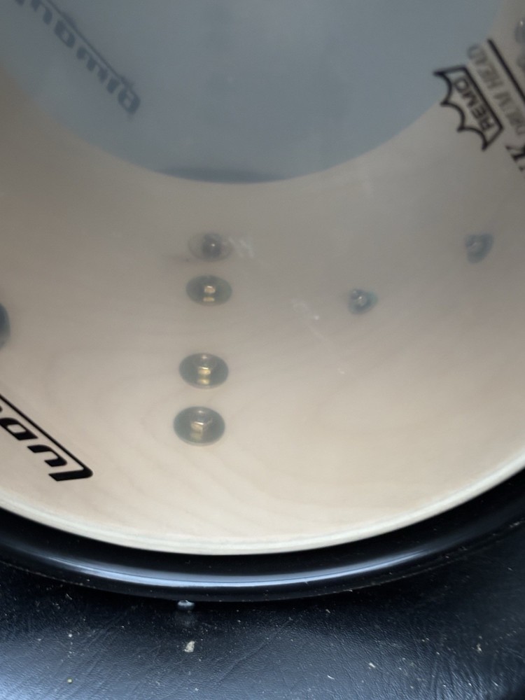 Ludwig Element Evolution 100th 8” Rack Tom Drum Green Fade