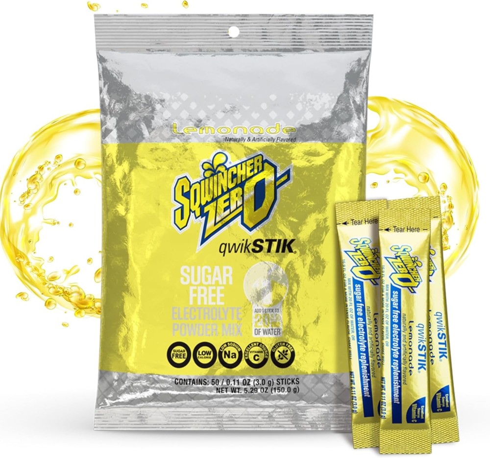 Zero Qwik Stik, Lemonade, Sr Free, Low Crie, Low Sodium