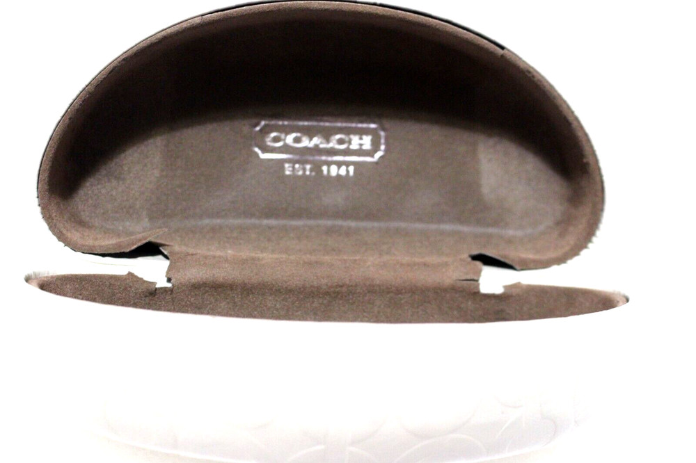 COACH CLAMSHELL LARGE CASE CREAM