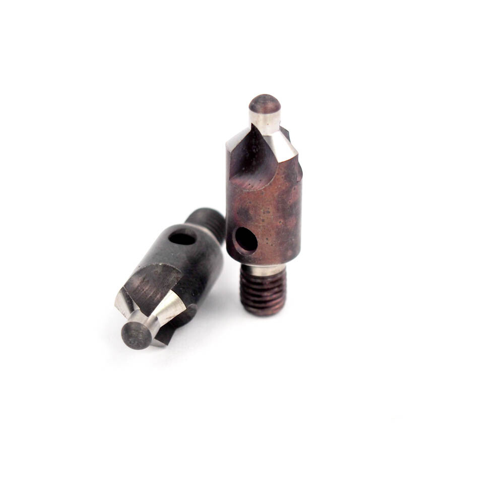 Everede Threaded Shank Countersinks 3/8" x 5/32" Pilot 100° HSS (2 Pcs)