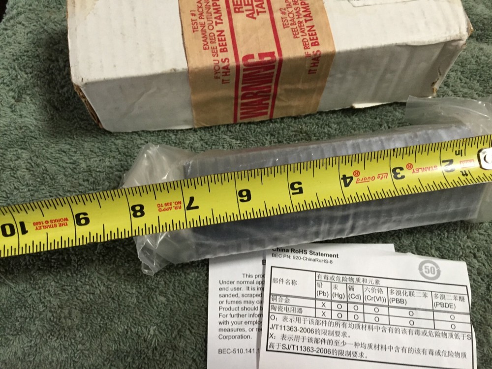 ADC ORDER ATTENUATOR 75 W 10DB W-54