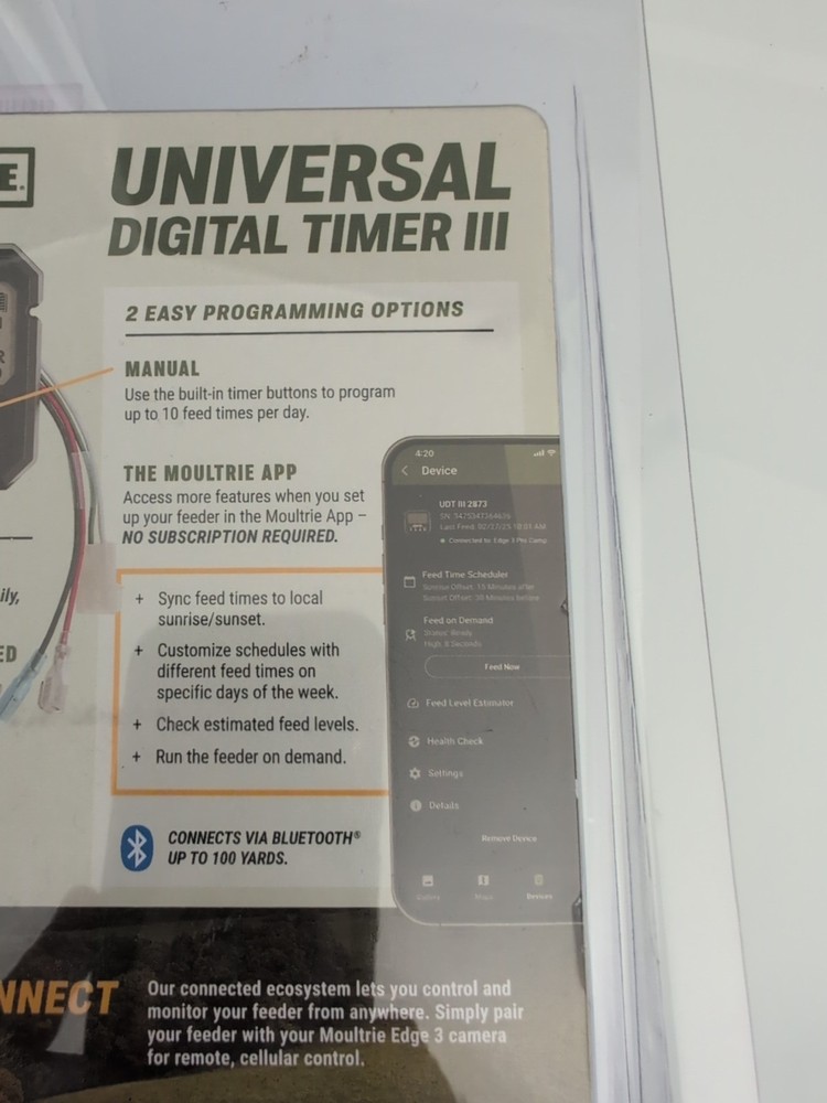 Universal Digital Timer III - Deer Feeder Timer - Digital Timer System