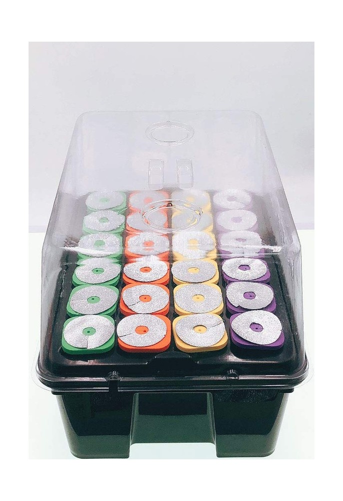 DWC Cloner Rooting Recirculating System 24 Site Cutting Clone and Seeding Roo...