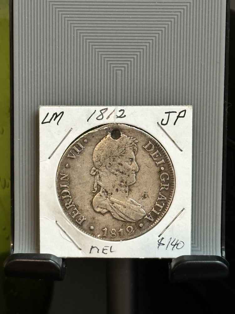 Spain 1812 King Ferdinand VII Two Reales