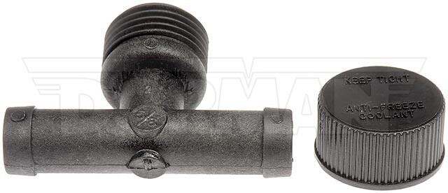 5/8 Radiator Flush Tee With Cap