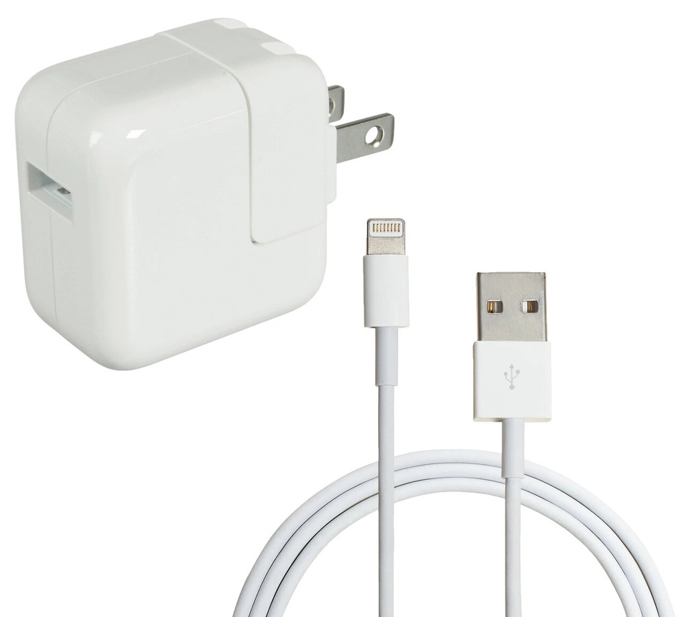 USB Wall Charger & Cable for iPad Pro, Air & Mini