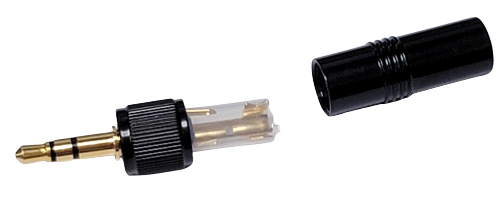 3.5mm Male Stereo Locking Thread