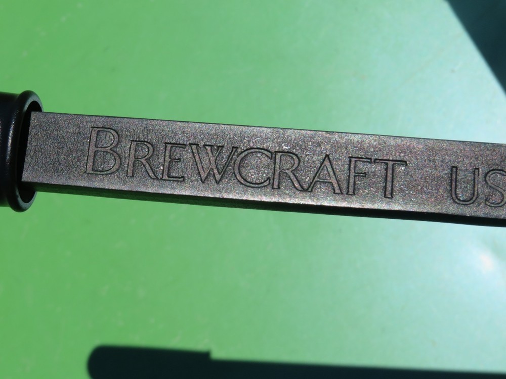 BREWCRAFT USA WINE BOTTLE CORKER PRESS CAPPER BLACK & ORANGE