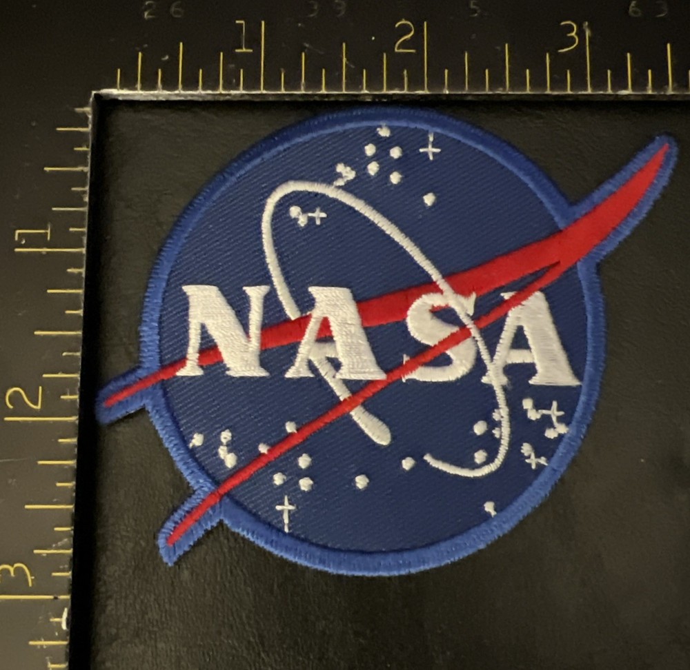 NASA Aerospace EMBROIDERED PATCH, IRON ON