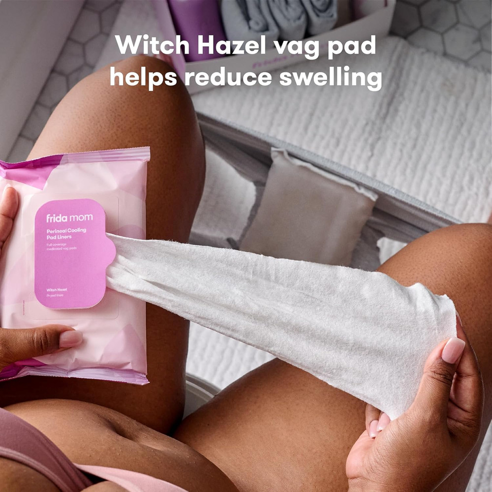 Frida Mom Witch Hazel Perineal Cooling Pad Liners for Postpartum Relief