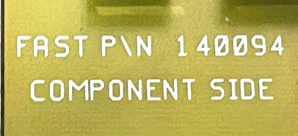 USED Fast Inc. 140094 Circuit Board