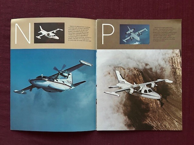 Mitsubishi MU-2 1977 Brochure