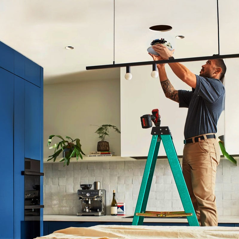 Herdio 4 Speakers 6.5’’ Bluetooth Ceiling / Wall Speaker Kit, Flush Mount 2-Way
