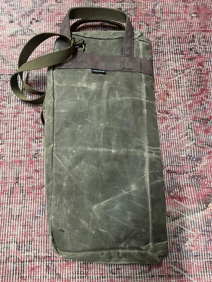Third Floor Bazaar Waxed Canvas Stick Bag