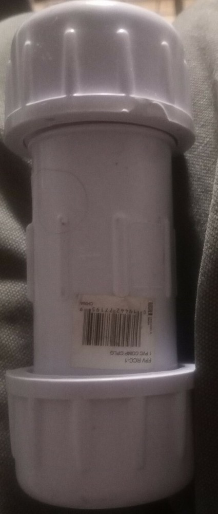 1" IPS PVC Compression Coupling FPV-RCC1