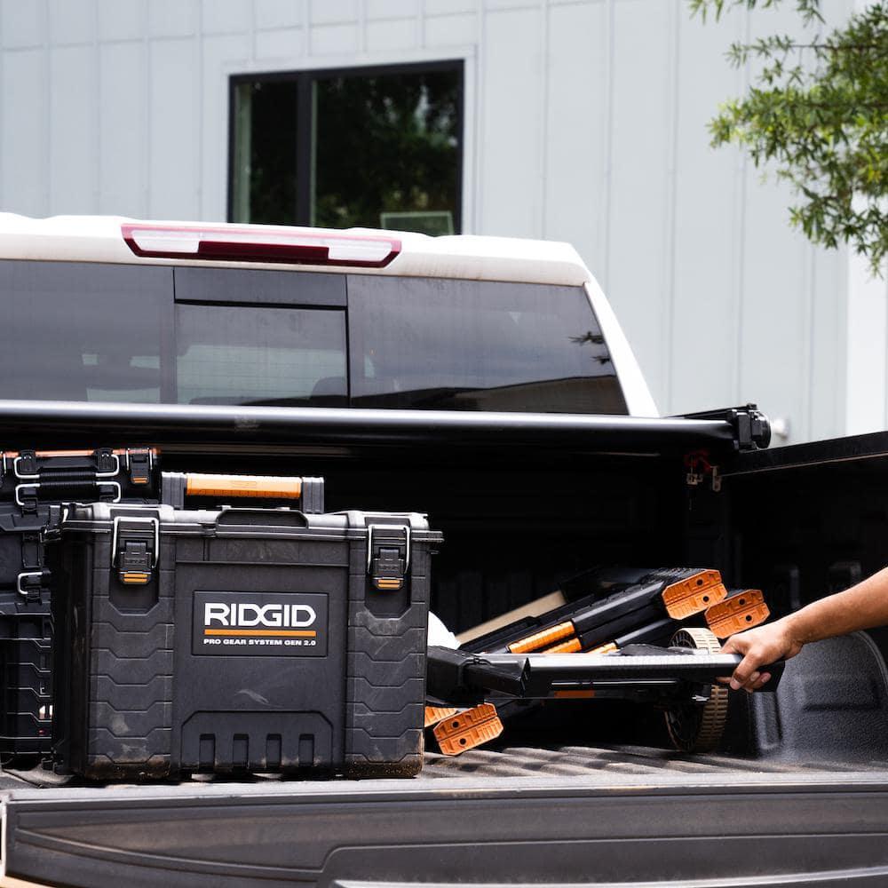 RIDGID 2.0 Pro Gear System Power Tool Case and Storage Tool Box