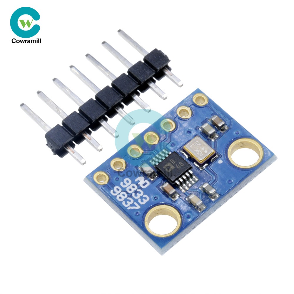 1-10PC Programmable AD9833 DDS Signal Generator Microprocessors Sine Square Wave