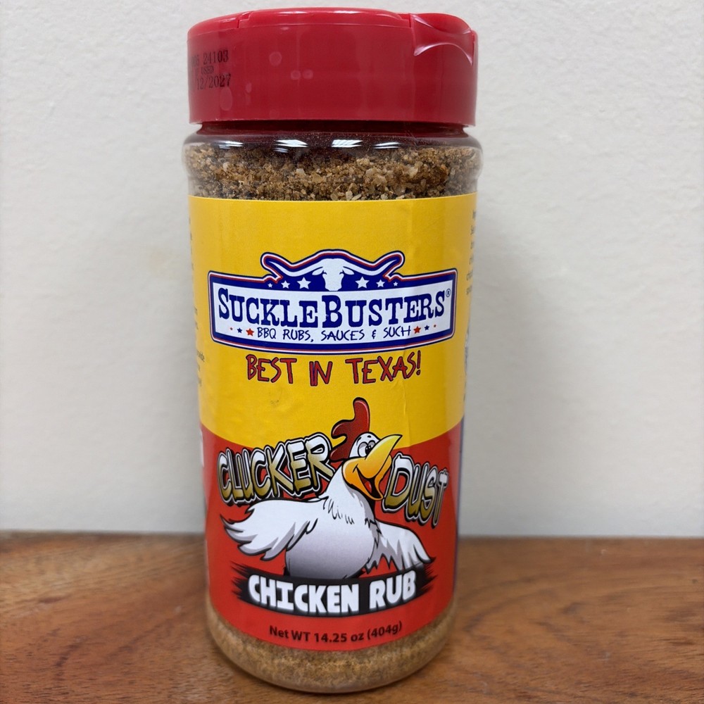 SuckleBusters Clucker Dust BBQ Chicken Rub 14.25 oz