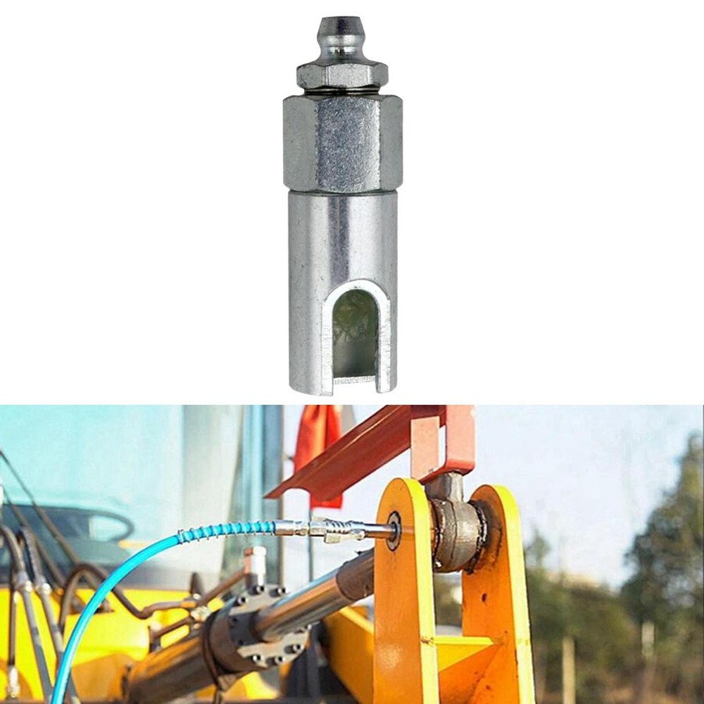 Right Angle Grease Coupler High Hardness Sturdy Replace