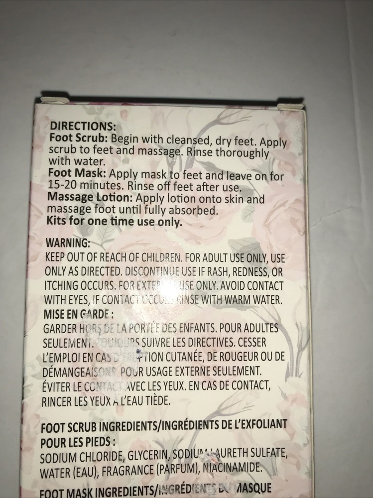 pedicure foot spa kit
