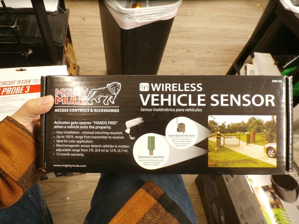 Wireless Driveway Vehicle Sensor For Automatic Gate Operators # SHEB