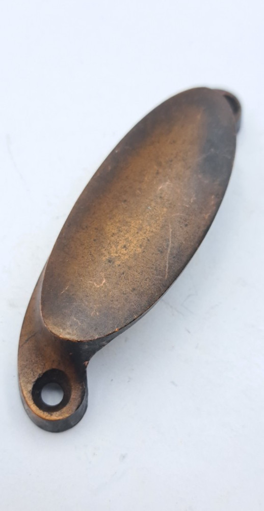 Antique Bin Pull Apothecary Drawer Pull Handle Old Vintage Cast Iron Hardware
