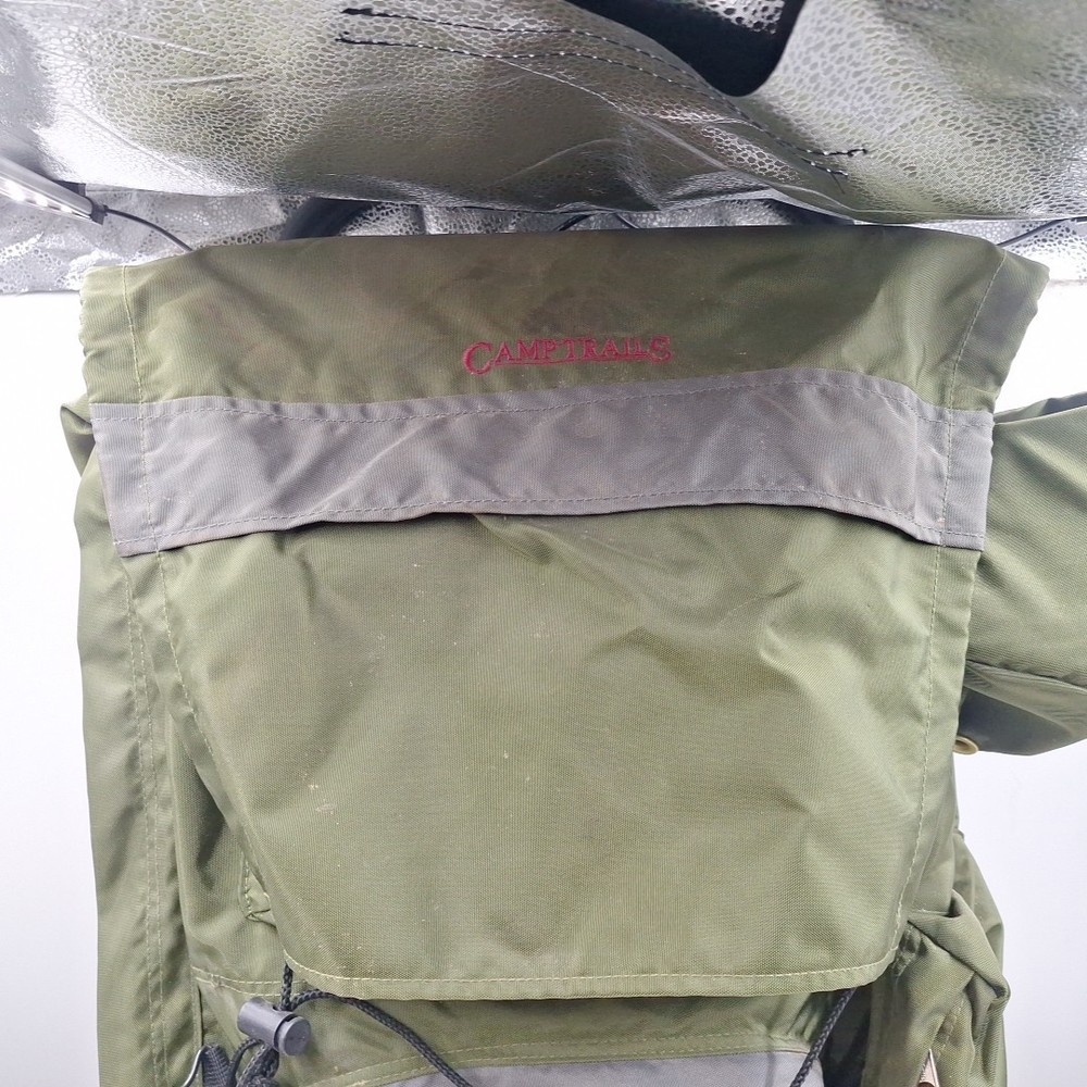 Camp Trails External Frame Hiking Backpack Size L Green Light Weight