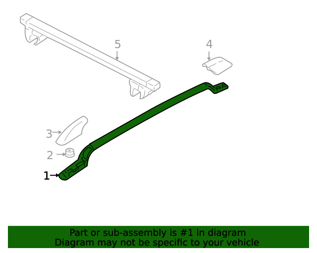 Genuine GM Rail 30027066