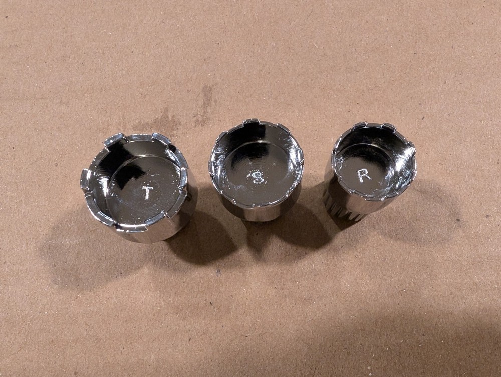 Neoperl Cache Metal Socket Set - M24, M21.5, M18.5 (3 socket set)