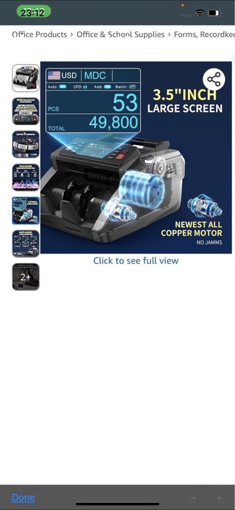 Money Counter Machine Currency