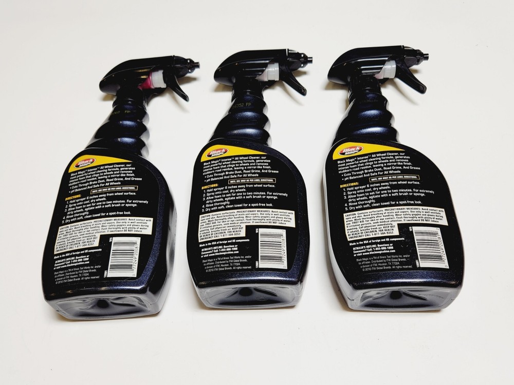 Black Magic Intense All Wheel Cleaner 3pk