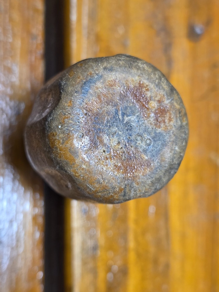 Vintage Irwin Stubby Wood Handle Slotted Screwdriver