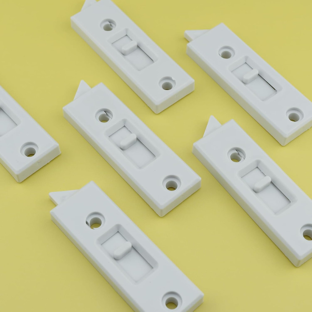 12 Pcs Window Latch Locks Spring Loaded Window Tilt Latch Replacement Part