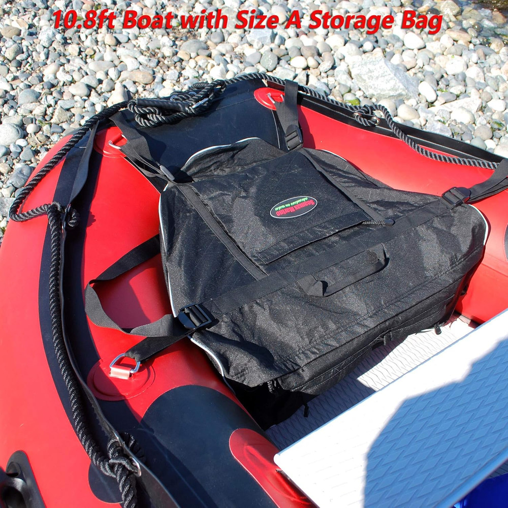 Sunlitec Reflective Front Accessory Storage Bag for Inflatable Boats