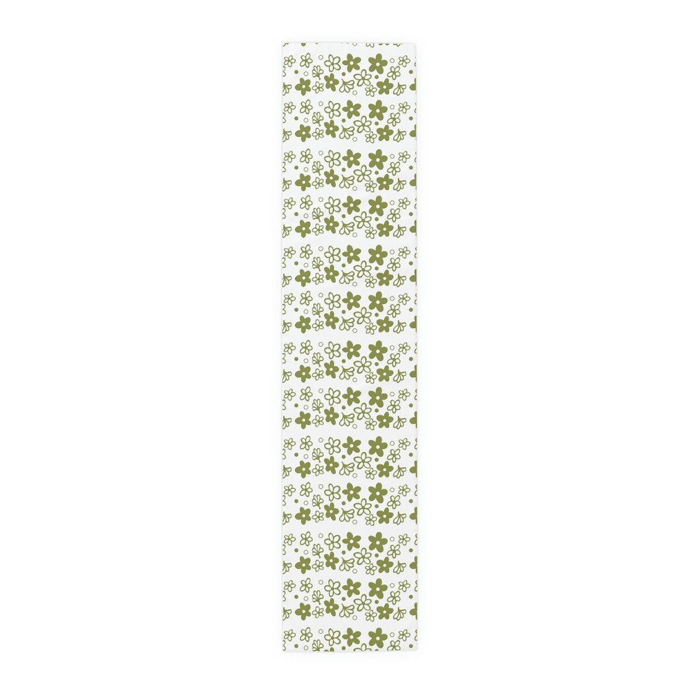 Spring Blossom Pyrex inspired Table Runner (Cotton, Poly)