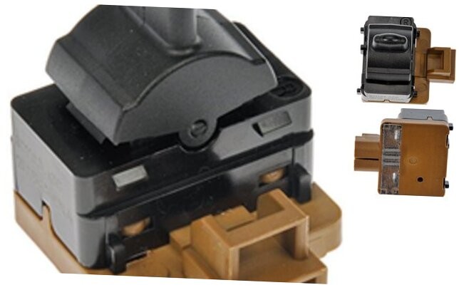 901-183 Front Passenger Side Door Lock Switch Compatible with Select