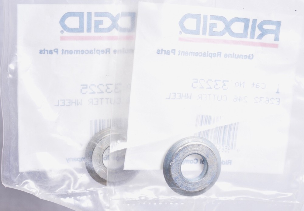 2 Count Ridgid Cutter Wheels 33225