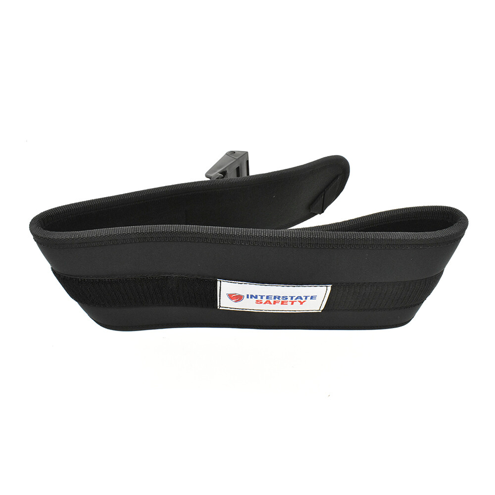 Interstate Safety 40152-M 6" Nylon Weightlifting / Back Support Belt - Medium