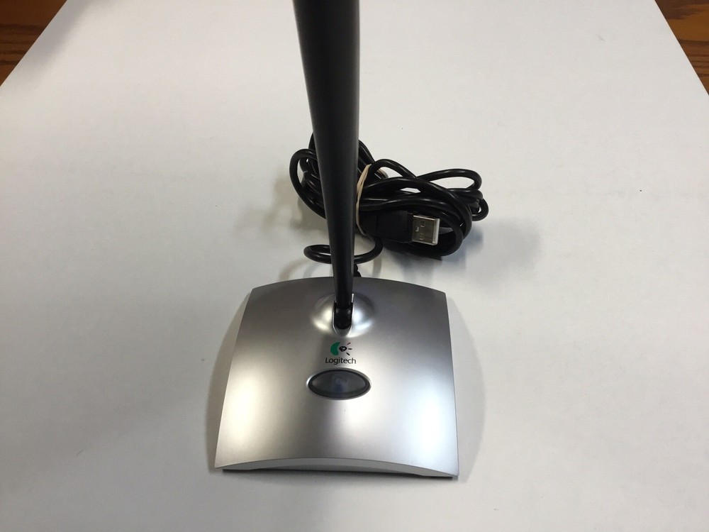 Logitech USB Desktop Microphone - Black/Silver - Tested