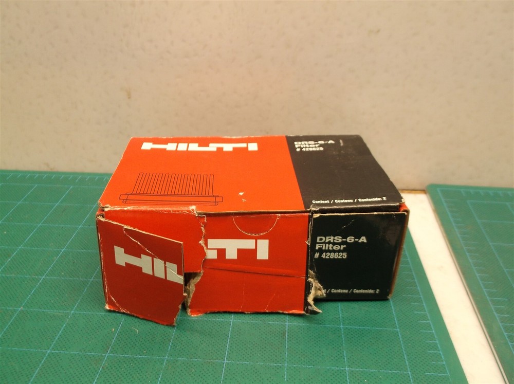 hilti 428625 filter drs-6-a 2 pack