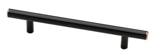 (12 Pack) 5" Builder's Program Steel Bar Pull Venetian Bronze with Copper Highli