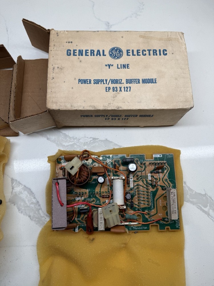 Vintage GE General Electric TV Modules And More - EP93 - READ DESCRIPTION