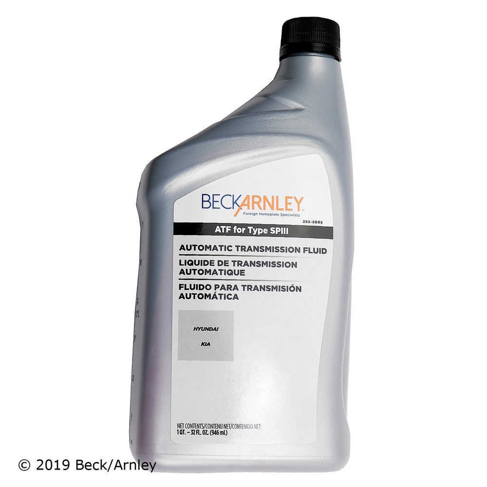 Automatic Transmission Fluid-Auto Trans Fluid Beck/Arnley 252-2003
