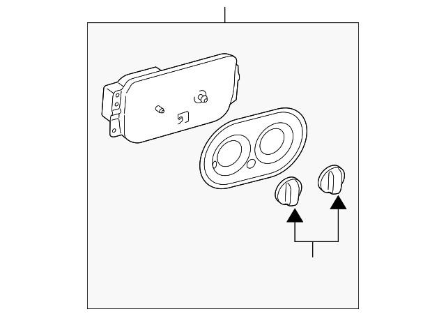 Genuine Ford Dash Control Unit 2L7Z-19980-BB